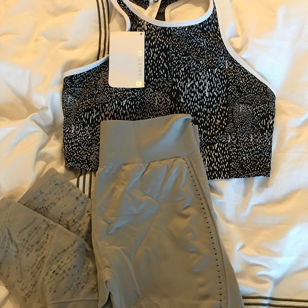 Fabletics two piece outfit size medium